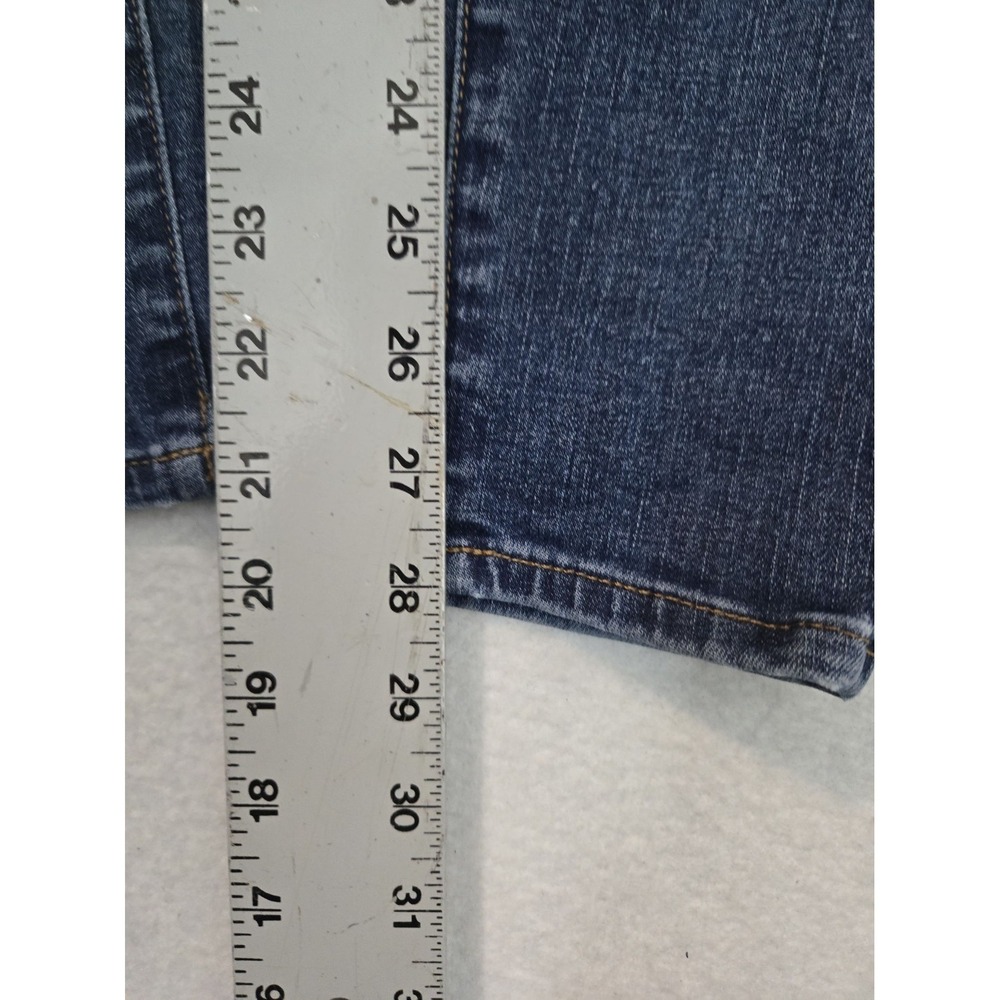 Madewell Maternity Skinny Jeans Size 28 Blue Denim Cotton Blend - Picture 12 of 15